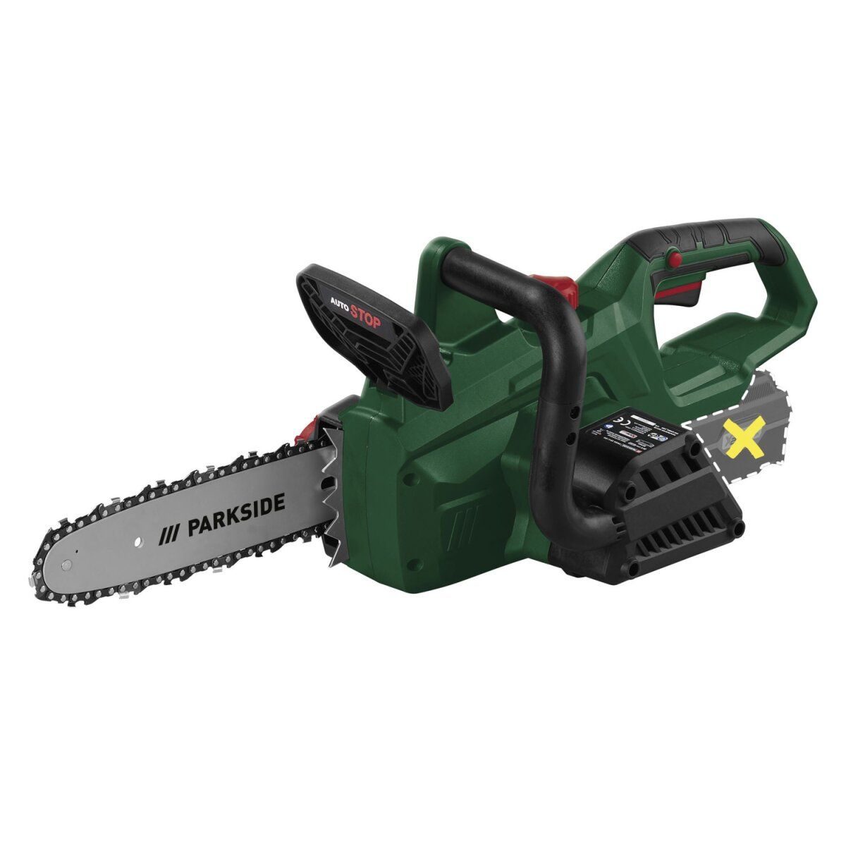 PARKSIDE® »PKSA 20-Li D4« 20 V accu-kettingzaag