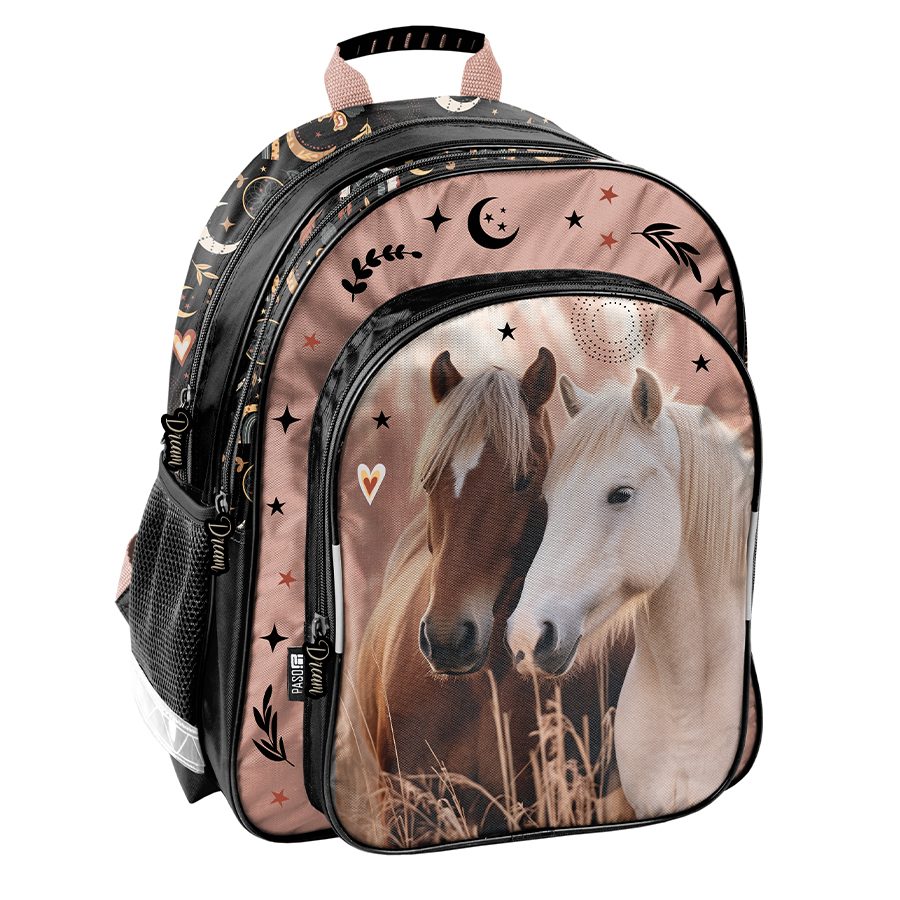 Horses school backpack