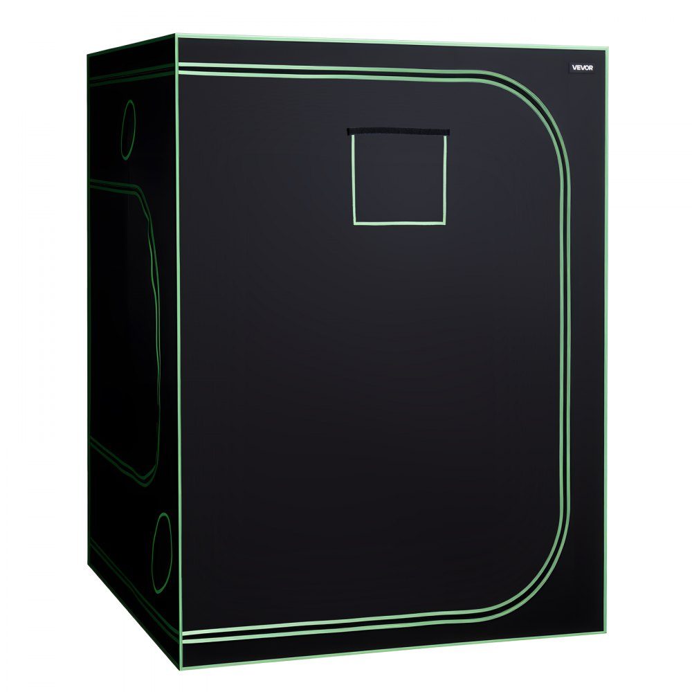 Grow Tent 150x150x200cm Indoor Plant Tent with Full Spectrum LED Grow Light and Ventilation System 600D High Reflective Mylar Grow Box Grow Tents Greenhouse for Flowers and Vegetables