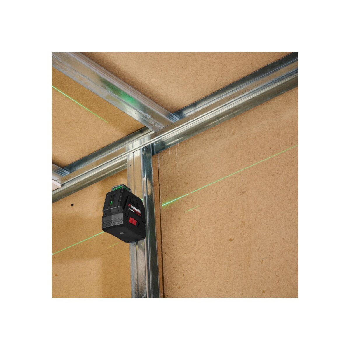 PARKSIDE PERFORMANCE® 4 V Akku-Kreuzlinienlaser »PKLLP 360 B3«, mit 360°-Rotationslaser