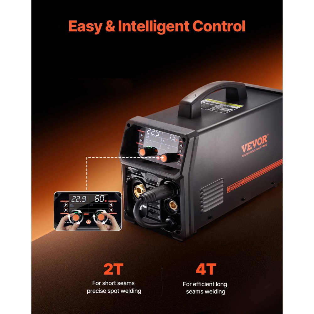 Pro MIG Welder, 200 Amp Pluse MIG Welder, 5-in-1 Welder MIG Pluse, Gasless MIG, Gas MIG, MMA and Lift TIG, with IGBT inverter technology and LCD screen display Pro MIG Welder, 200 Amp Pluse MIG Welder, 5-in-1 Welder MIG Pluse, Gasless MIG, Gas MIG, MMA and Lift TIG, with IGBT inverter technology and LCD screen display