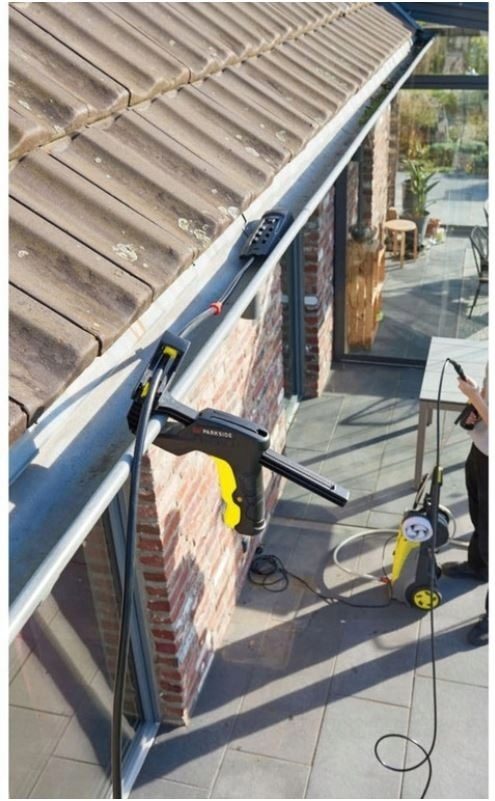 PARKSIDE Kit zur Reinigung von Dachrinnen und Rohren PDRS 10 A1