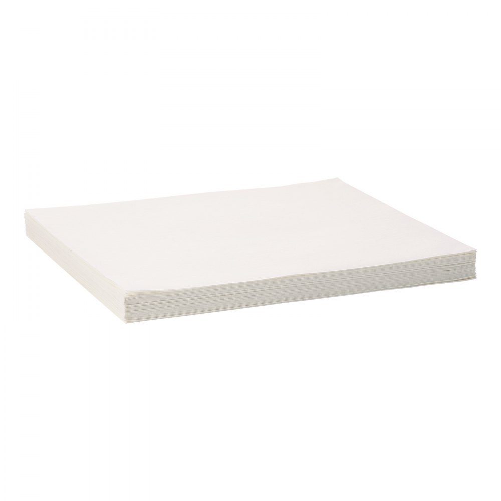 Fritteusen-Filterpapier, 100 Blatt, 49,5 x 40,9 cm, Ersatz-Friteusen-Filterblätter für 18 l/38 l kommerzielle mobile Fritteusen-Filtermaschine für Restaurants, Fast-Food-Läden, Karnevalskonzession