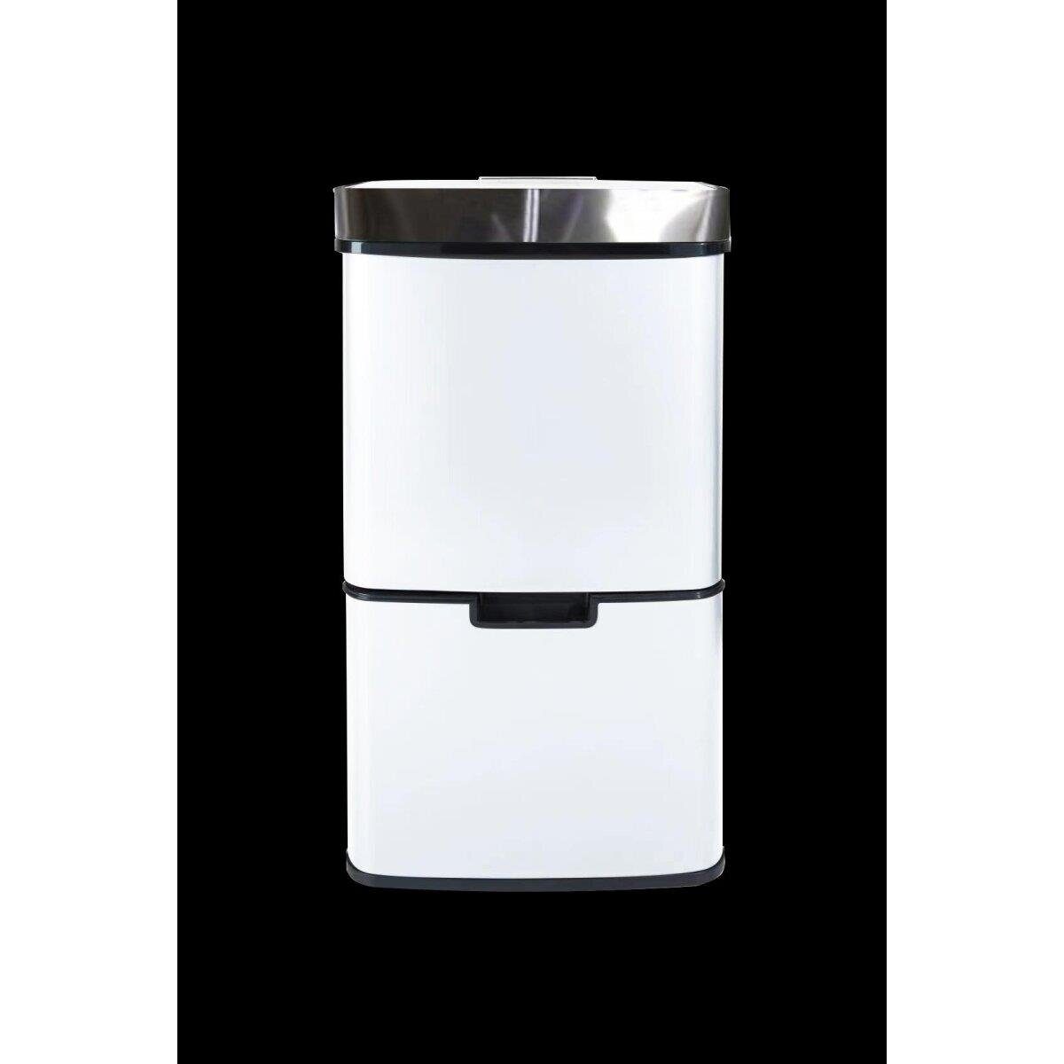 Ribelli Sensor trash can 72 L, 4 compartments, white other