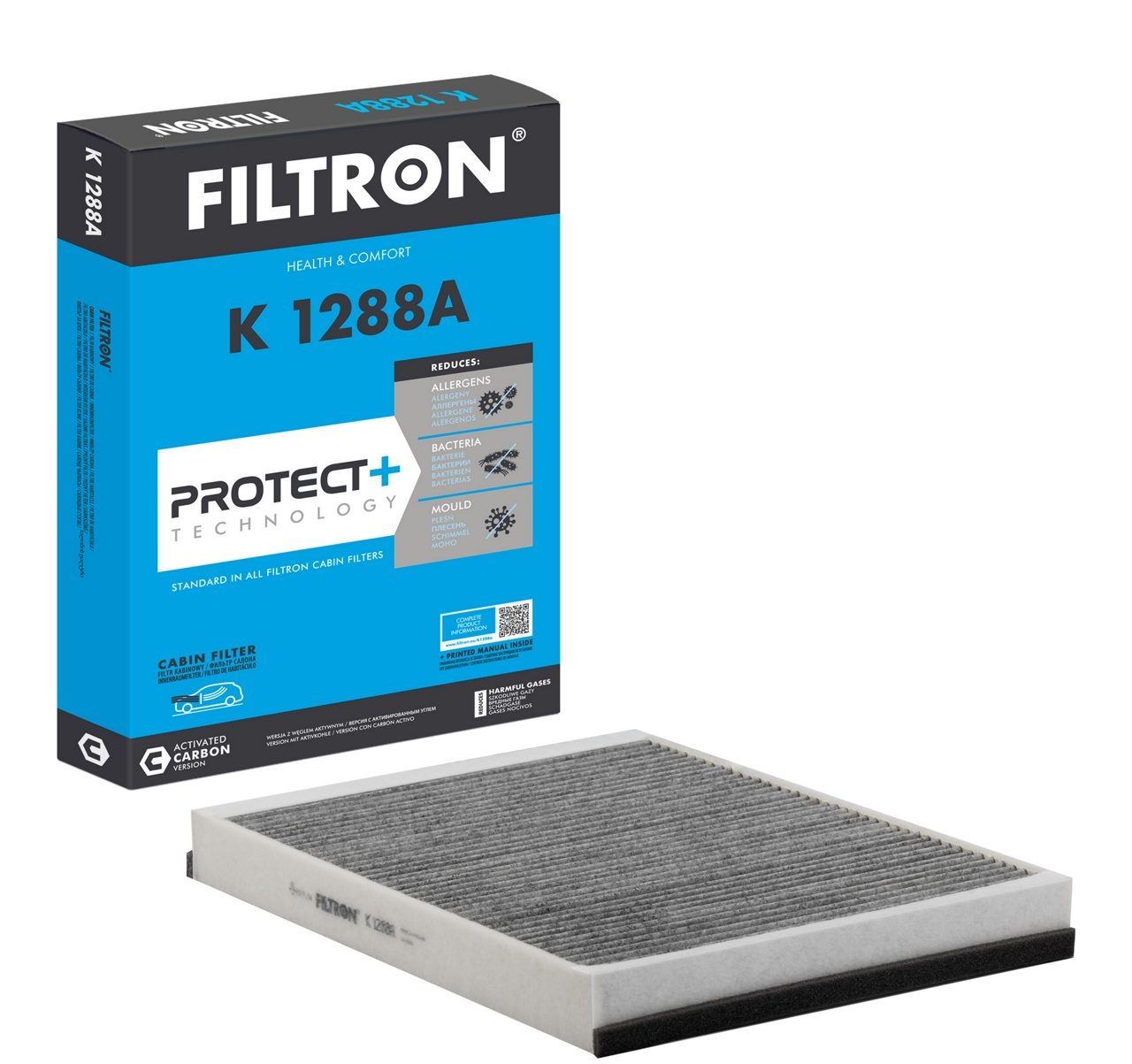Filtr kabinowy FILTRON K 1288a z węglem