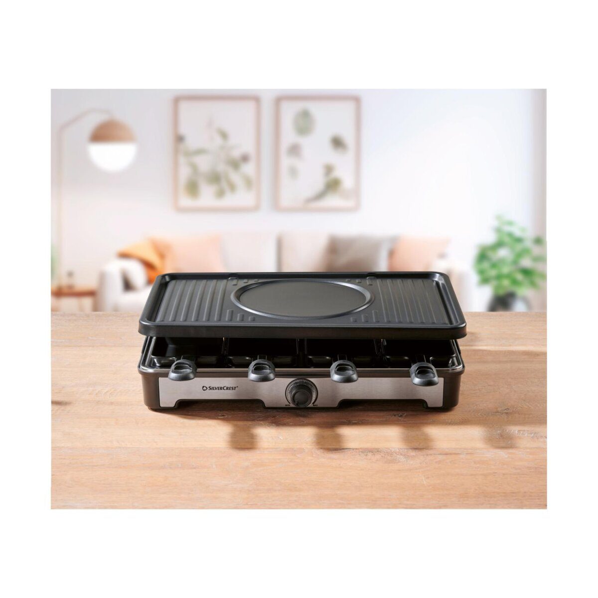 SILVERCREST® premium fondue raclette grill combination SRGF 1400 A3