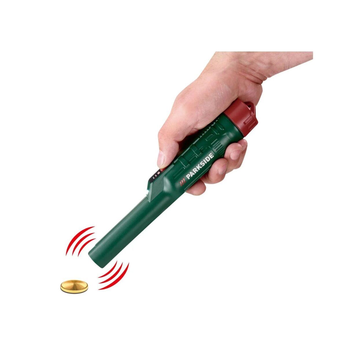 Détecteur de métaux portable PARKSIDE® »PTMD A1«, avec lampe LED intégrée