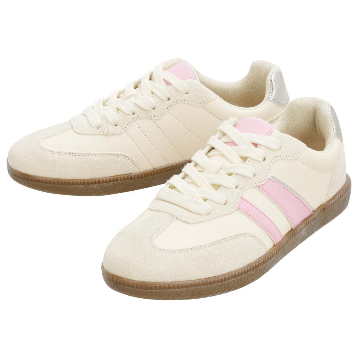esmara® Damen-Sneaker mit Leder