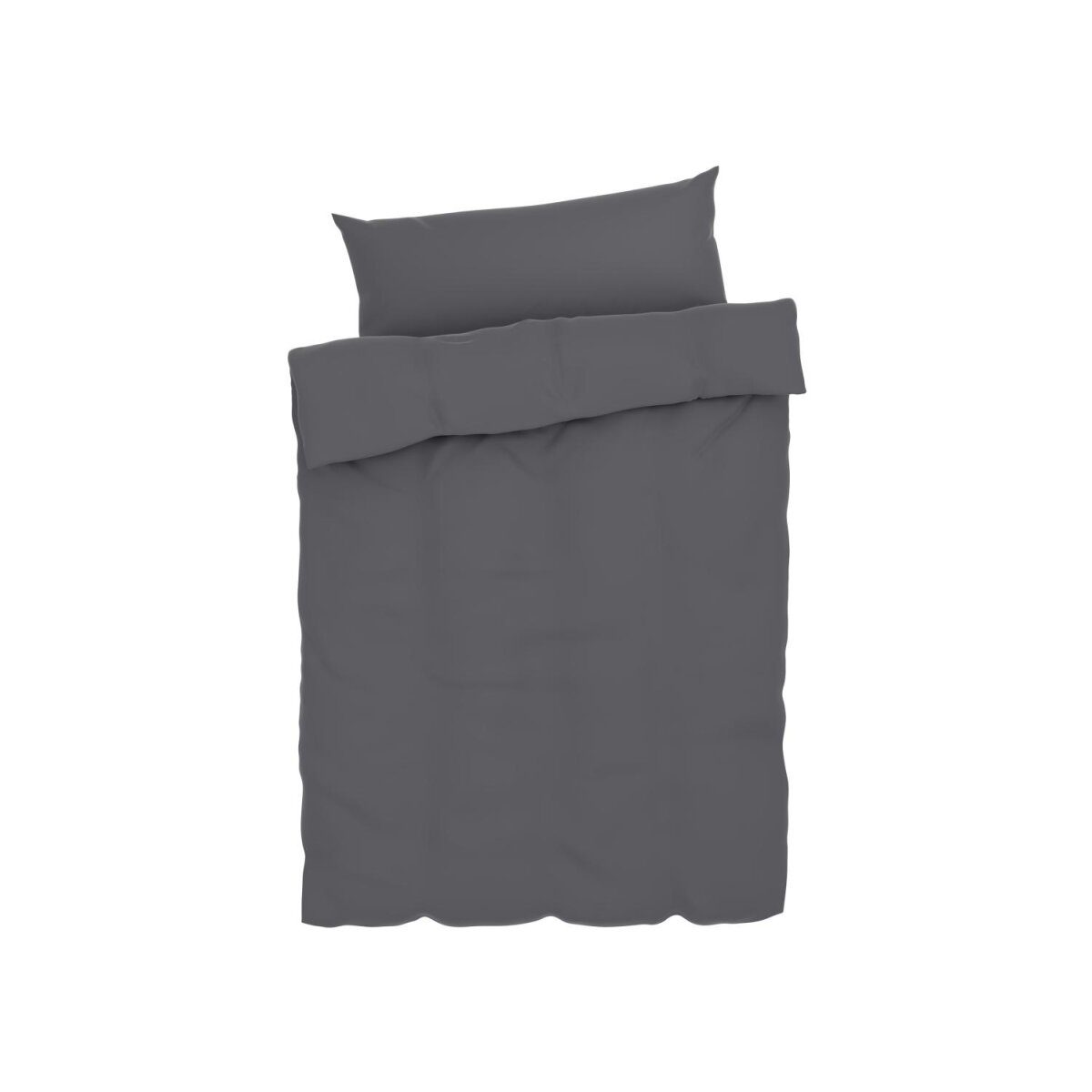 LIVARNO linge de lit maison, en mousseline, 140 x 200 cm, gris