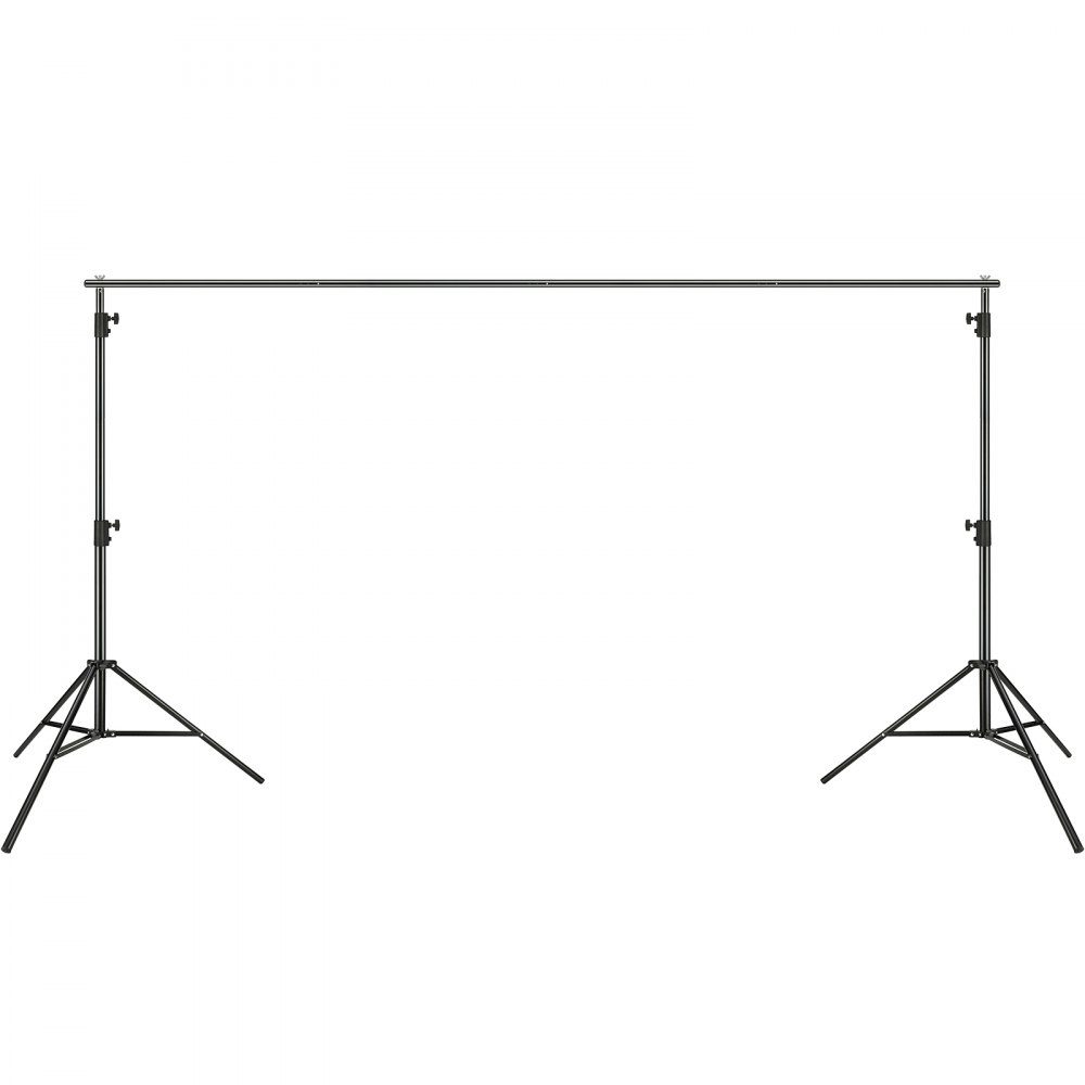 Fotografieachtergrond Fotografieachtergrond 2900x3500mm Stofgrootte Studio Props Achtergrond met 2 driehoekige beugels 2400-2920mm Verstelbare telescopische hoogte Bruiloftsfeest