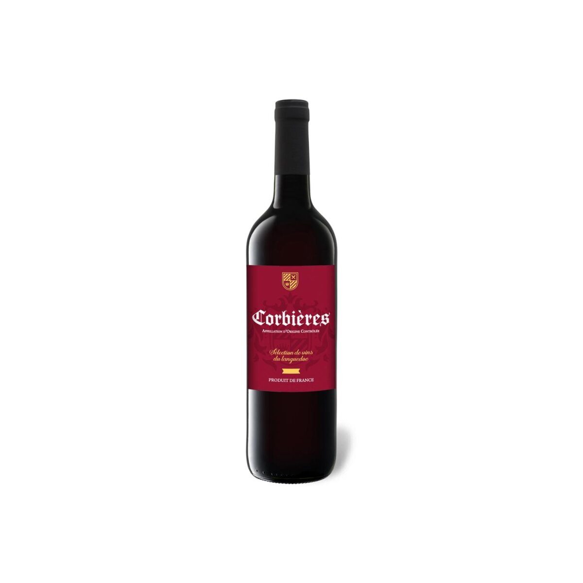 Corbières AOP sec, vin rouge 2023