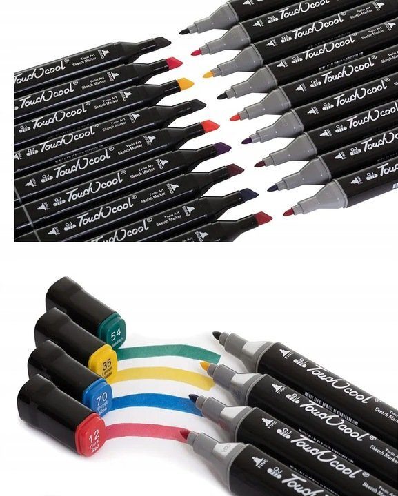 60-teiliges Marker-Zeichenset im XXXL-Starterkoffer