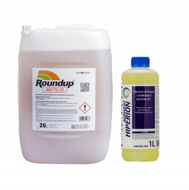 Monsanto Roundup Round Up Plus 360 SL 20L Randap Weeds + HIPERION 1L AGRIGENT