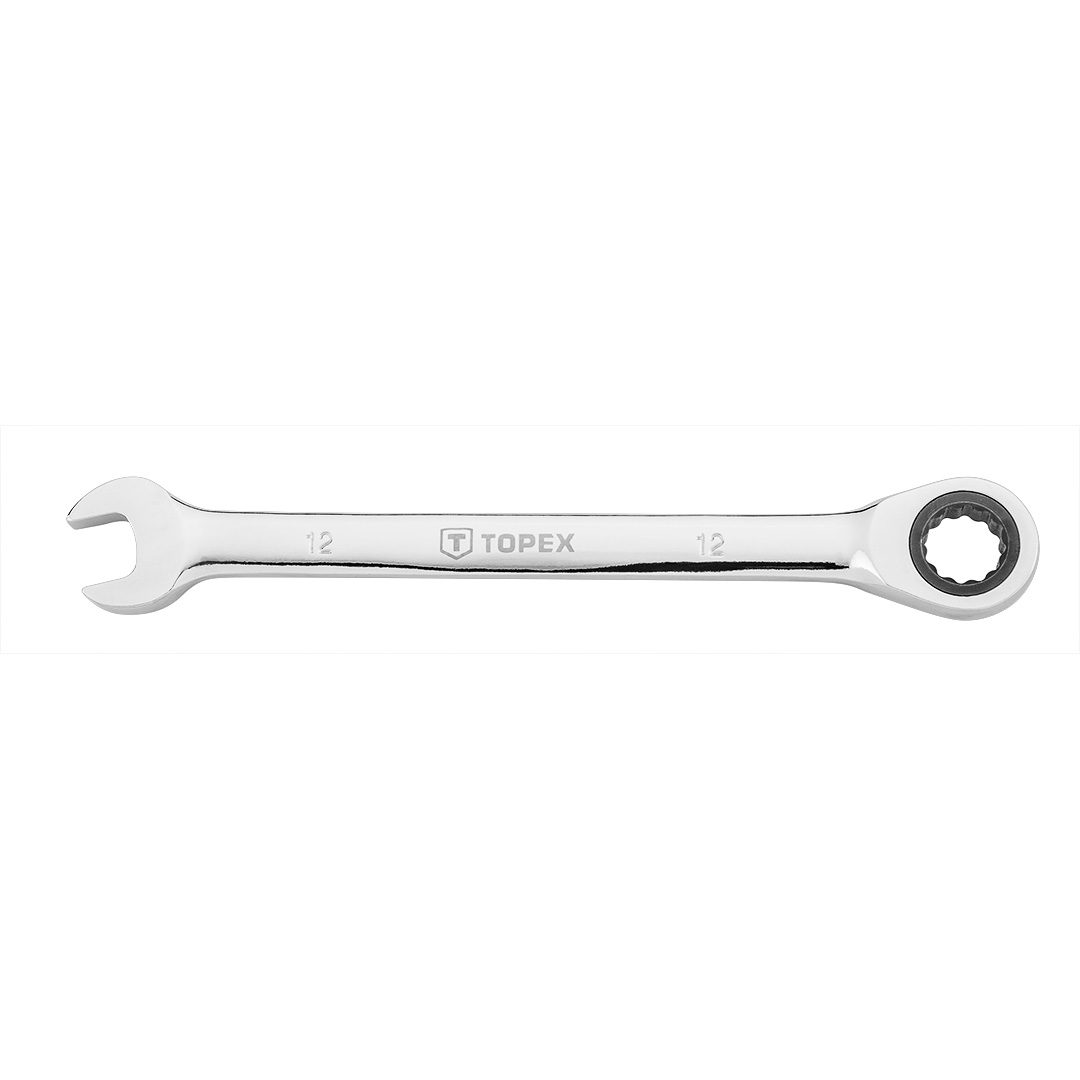 Combination wrench with ratchet