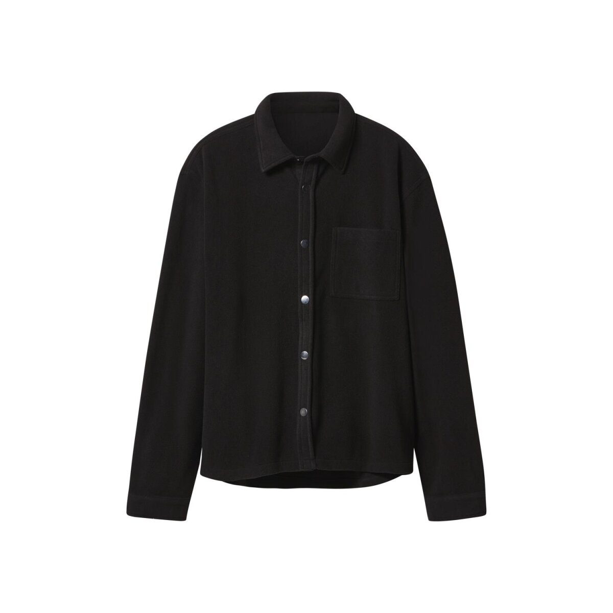 esmara® MEN men's casual shirt, made of fleece, M, black