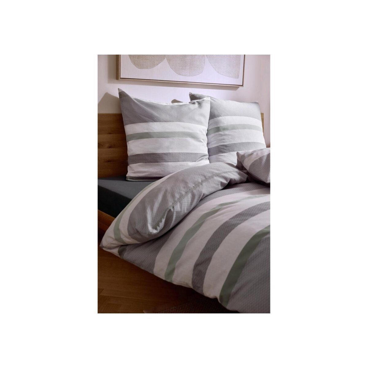 LIVARNO® Jersey-Spannbettlaken-Set, 2 Stück, 140-160 x 200 cm (Dunkelgrau)