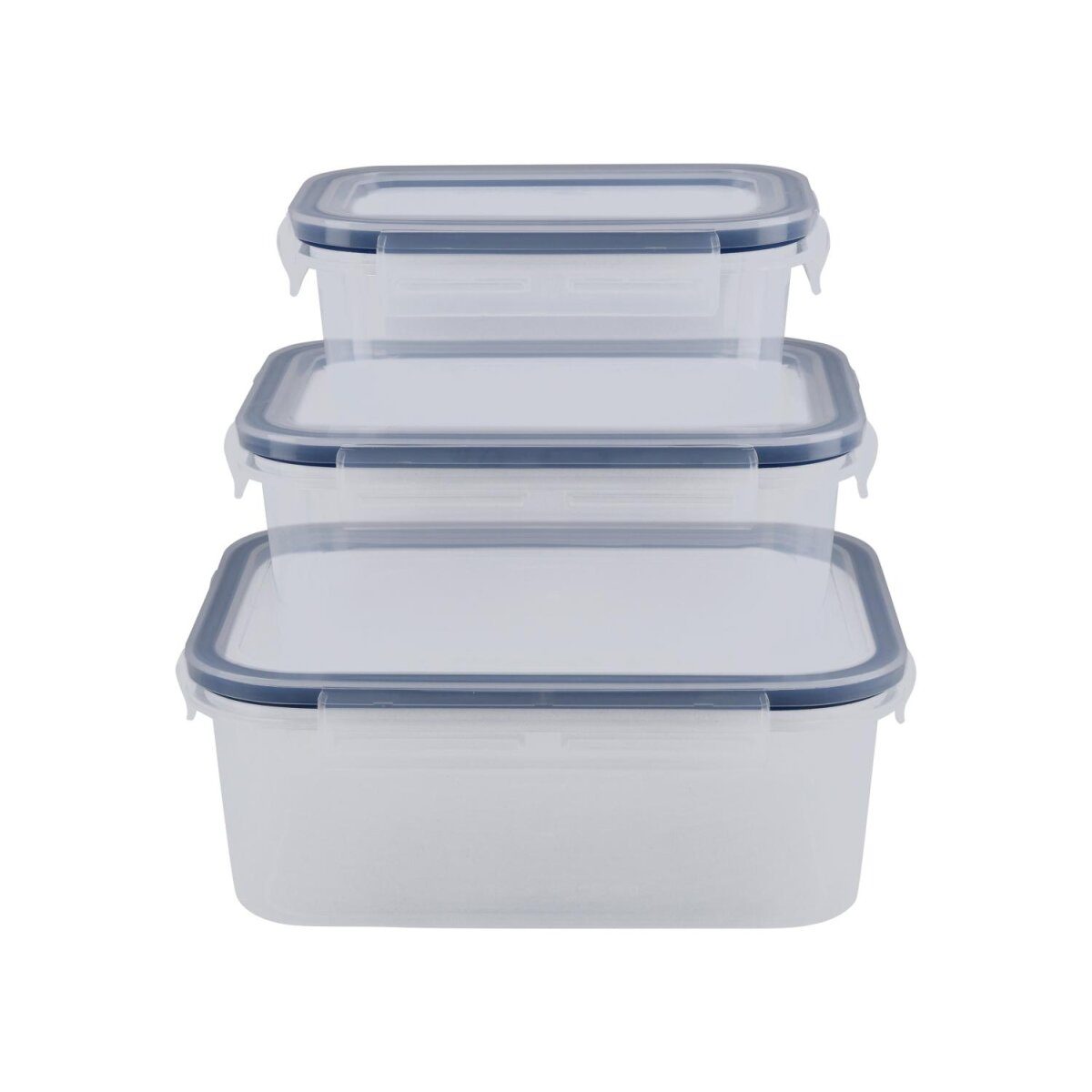 SILVERCREST® voedselbewaarcontainerset, 6 stuks (rechthoekig en rond)