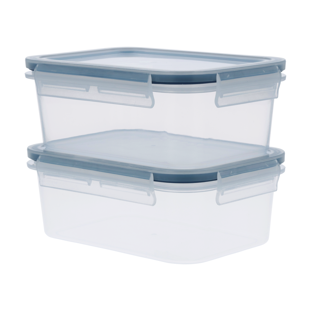 SILVERCREST® voedselbewaarcontainers met kliksluiting (blikje met deksel, set van 2)