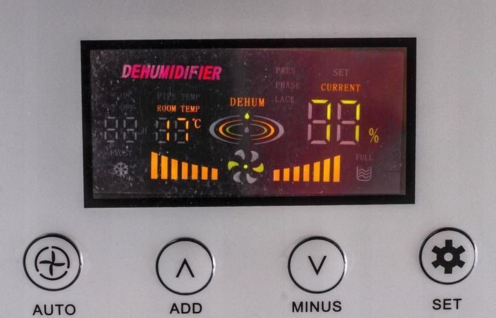 PROFESSIONELLER INDUSTRIELLER ENTFEUCHTER EFFIZIENTER FEUCHTIGKEITSABSORBER 50L/24H Bautrockner