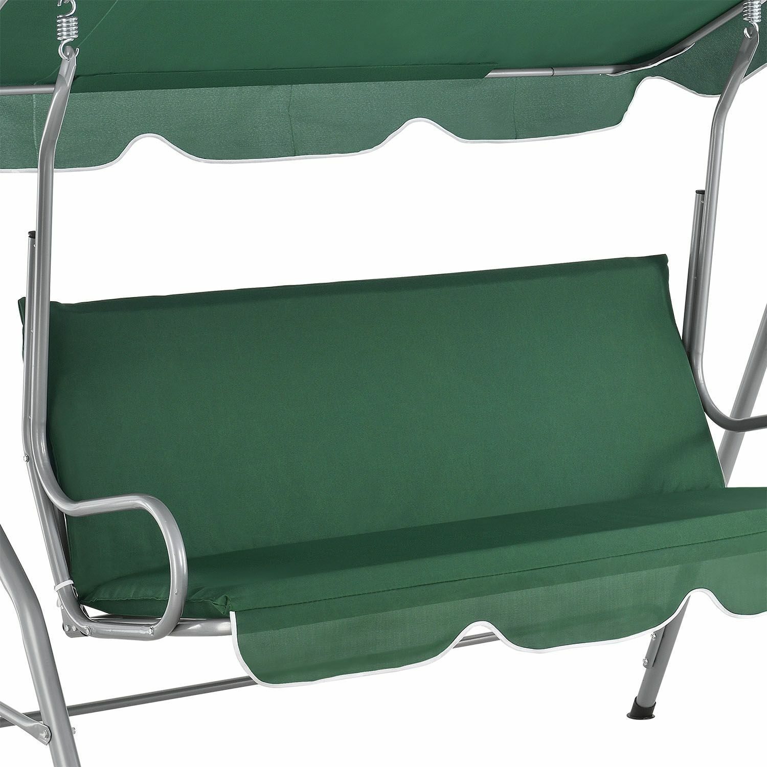 Schommel, verandaschommel, tuinschommel, 3-zits schommelbank, hangende schommelbank, kleuren selecteerbaar