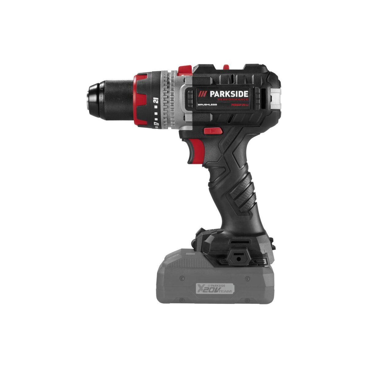 PARKSIDE PERFORMANCE® 20V Cordless Impact Drill, PSBSAP, 20V