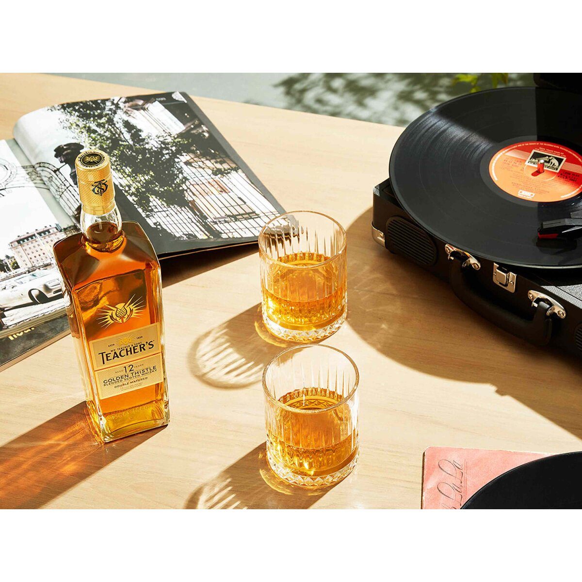 Whisky écossais mélangé à la crème Highland de Teacher's 40 % vol – Réf. HT-55682