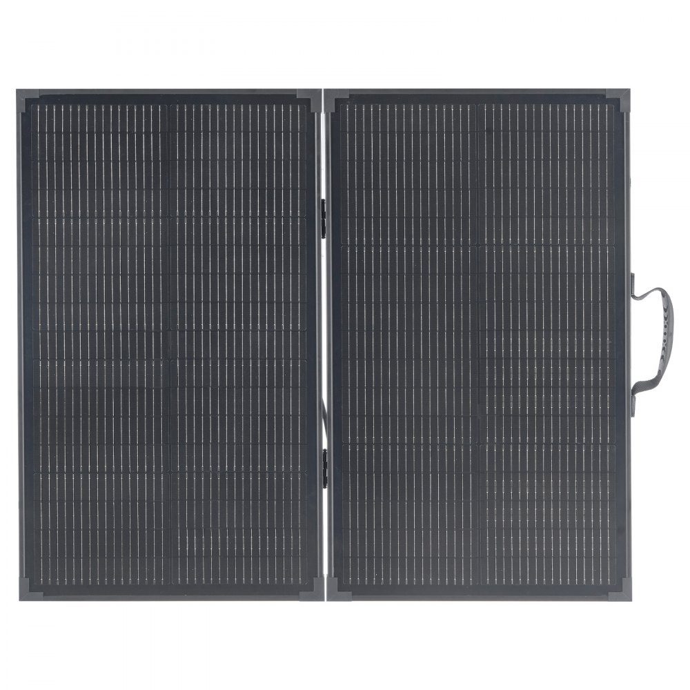 Panneau solaire pliable 100 W 16BB Type N Panneau solaire monocristallin portable avec cadre 24 % d'efficacité Chargeur IP67 avec contrôleur PWM 30 A et sortie MC4 pour camping randonnée