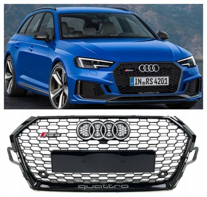 GRILLE AUDI AUDI RS4 B9 8W0 2017-2020 ORIGINE 8W0853651ATALZ – Réf. HT-16060
