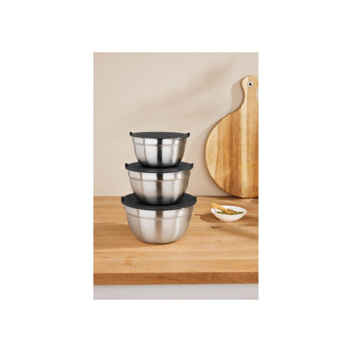 Ensemble de bols en acier inoxydable SILVERCREST®, 3 pièces