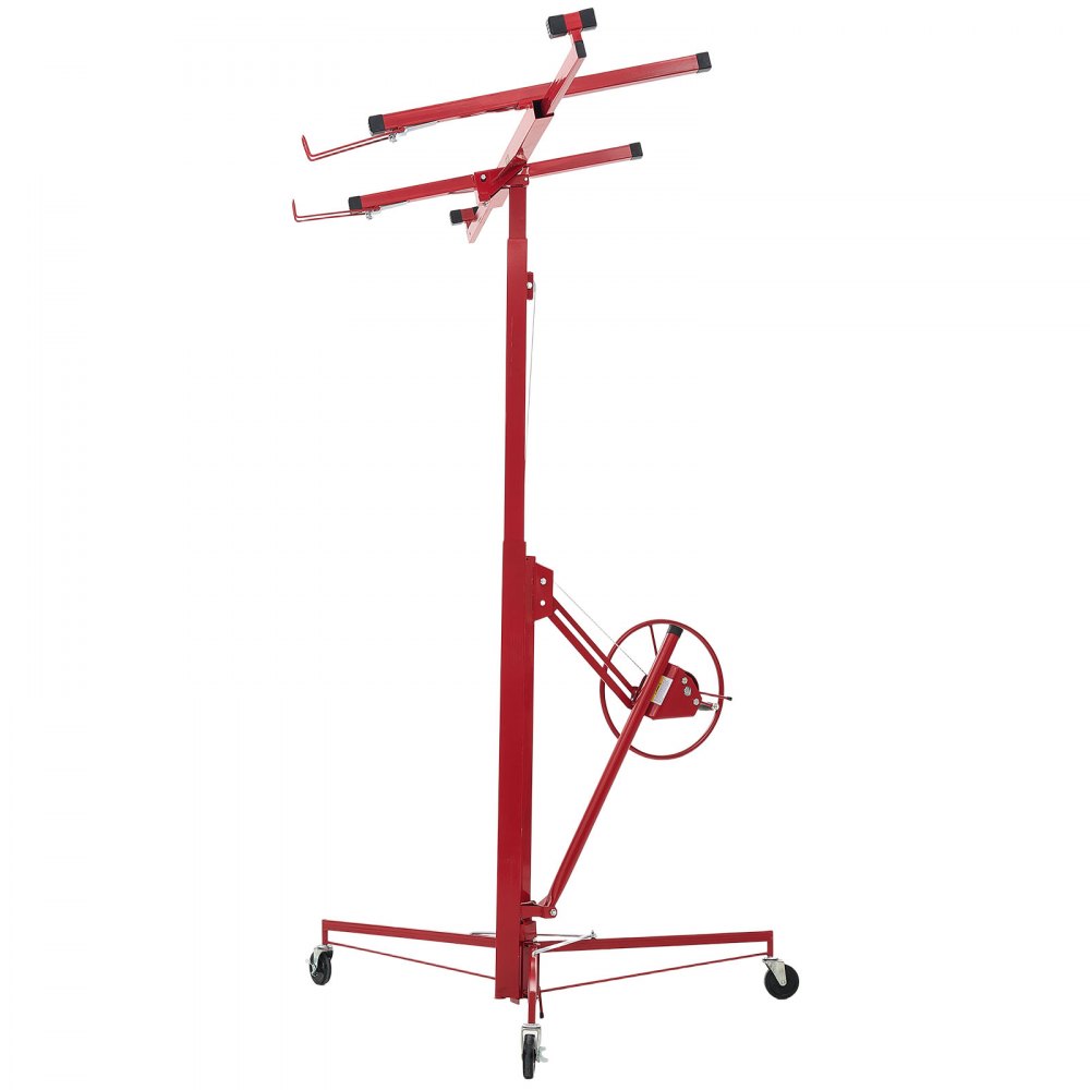 Plattenheber bis max. 68 kg, 3353 mm Höhe, Gipskartonheber mit verstellbarem Teleskoparm, Gipskarton, Trockenbauheber, Plattenheber, Hebezeug, Werkzeug, für Decken- und Wandmontage (rot) Plattenheber bis max. 68 kg, 3353 mm Höhe, Gipskartonheber mit verstellbarem Teleskoparm, Gipskarton, Trockenbauheber, Plattenheber, Hebezeug, Werkzeug, für Decken- und Wandmontage (rot)