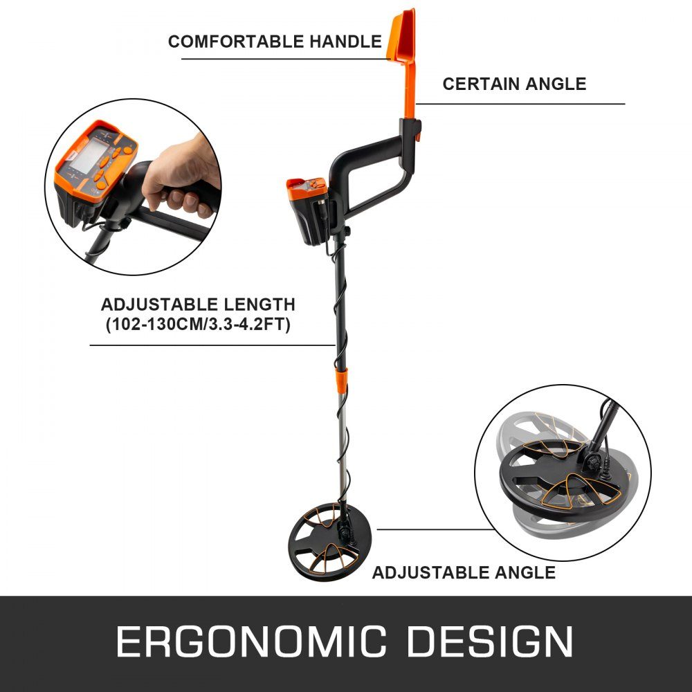 Metal detector MD-3010 metal detector waterproof professional underwater