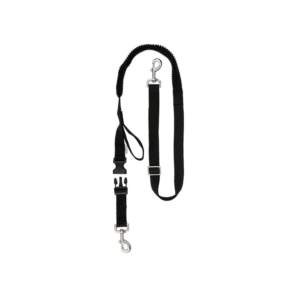 zoofari® laisse de jogging / laisse de traînée / collier pour chien avec laisse pour chien (laisse de jogging avec ceinture)