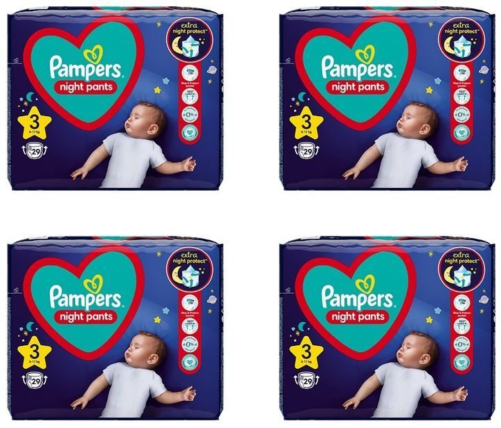 Pampers Night Windeln Größe 6 76 Stück 15+ kg