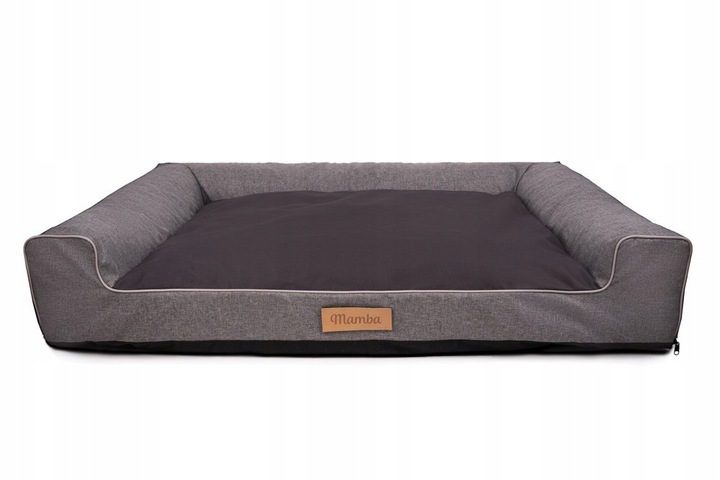 Lit pour chien fait à la main, coussin pour chien, canapé pour chien, lit pour animaux, lit pour chat, panier pour chien, lieu de couchage avec plaque signalétique