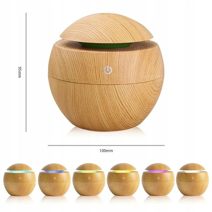 10x Design LED Luftbefeuchter Ultraschall Duftöl Luftbefeuchter LED Licht Aroma Diffusor USB