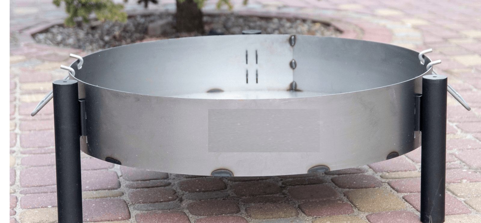 #SALE# XXXL mobile designer fire bowl handmade 80cm