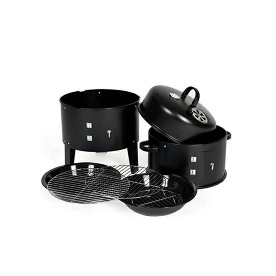 *Bestseller* XXXL Grill Smoker Smoker 3 in 1