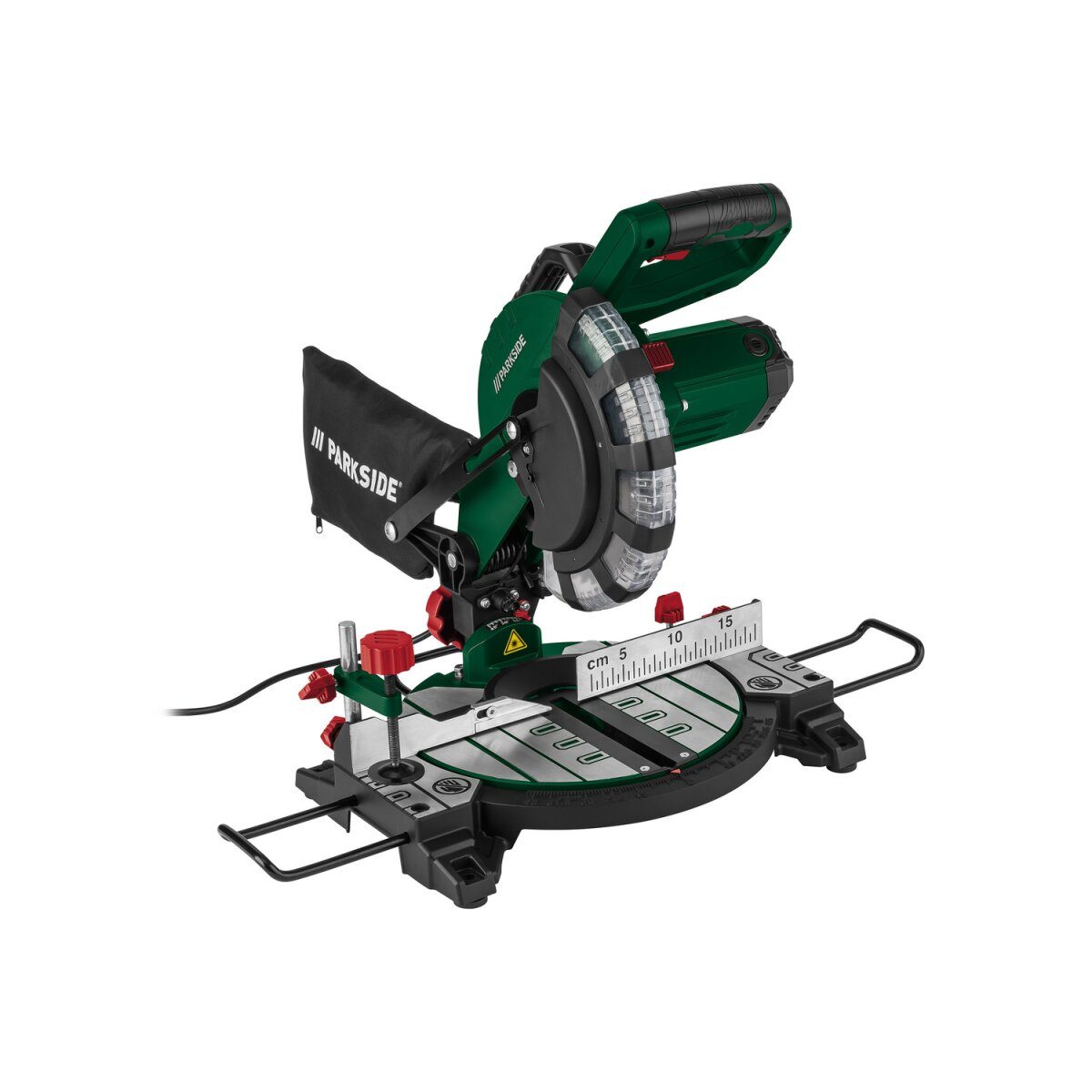 PARKSIDE® cross-cut and miter saw PKS 1500 C4, 1500 W, with laser