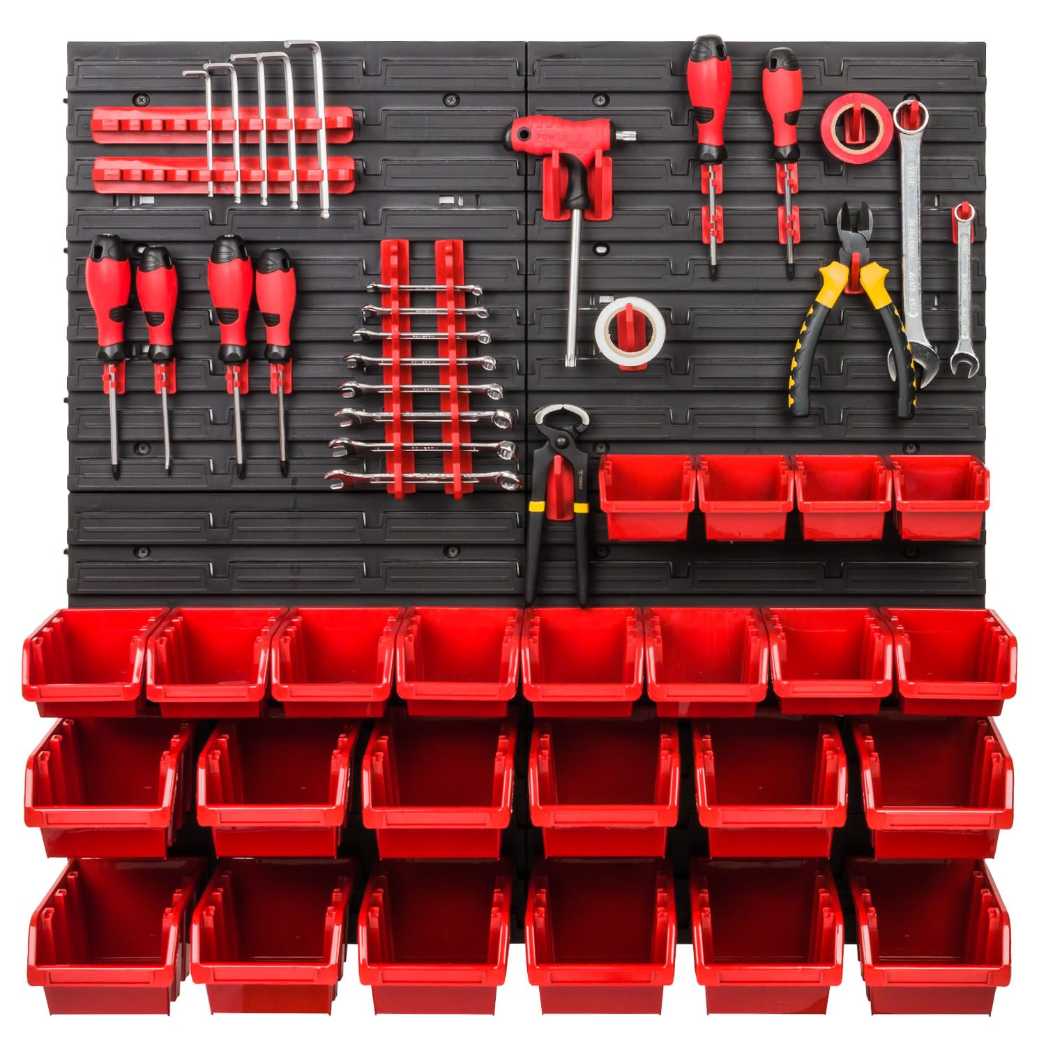 Gereedschapsbord ZES-24 Rood