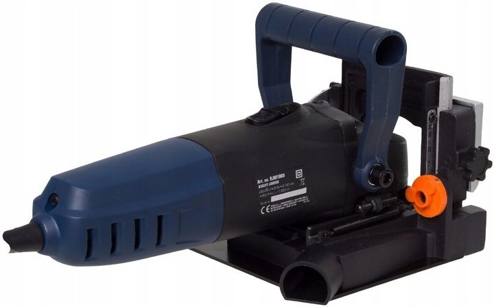 Ferm BJM1009 900W Lamellenfräsmaschine Flachdübelfräsmaschine Komplettset mit Koffer