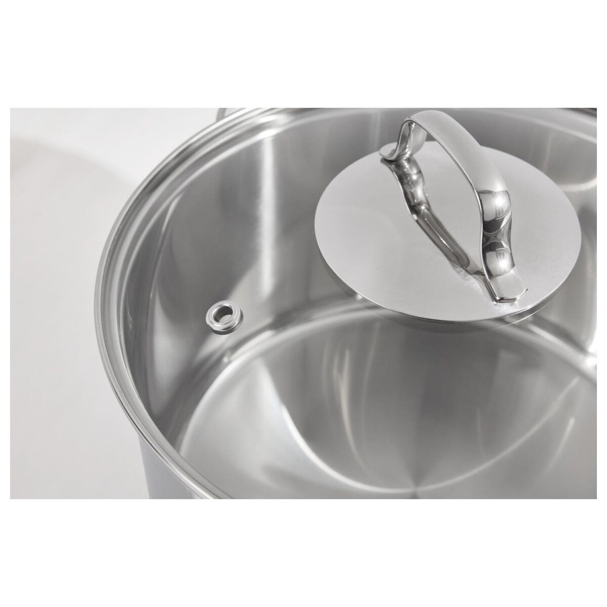 SILVERCREST® Premium-Edelstahltopf, Ø 24 cm