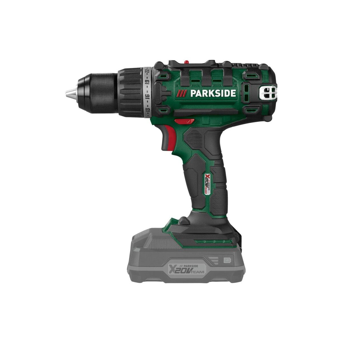 PARKSIDE® 20V Akku-Bohrschrauber »PABS 20-Li I9«, ohne Akku und Ladegerät