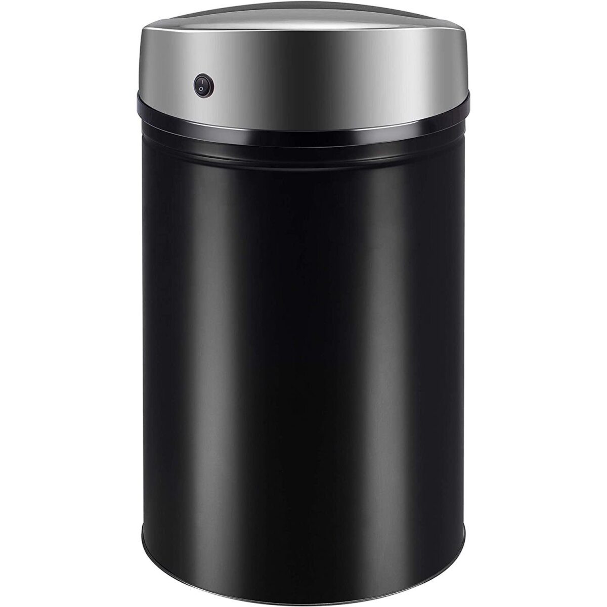 Poubelle Ribelli avec capteur automatique, 50 L, noire