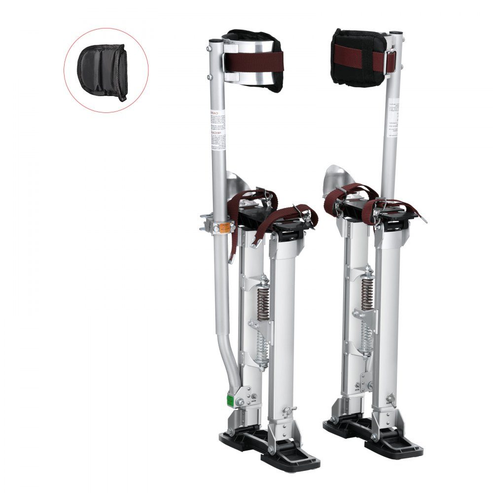 Szczudła robocze Płyta gipsowo-kartonowa 18-30" Aluminiowe szczudła z regulacją wysokości Konstrukcja sufitu Udźwig 103 kg Nośność Szczudła malarskie 27-29 cm Rozmiar stopy do malowania Dekoracja wnętrz Przycinanie drzew Prace elektryczne