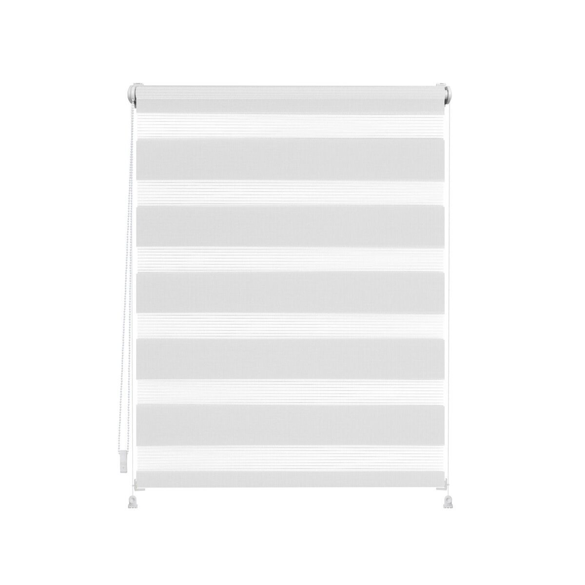 Duo-Rollo Klemmfix, ohne Bohren, gespannt, blickdicht, ab 45 x 150 cm