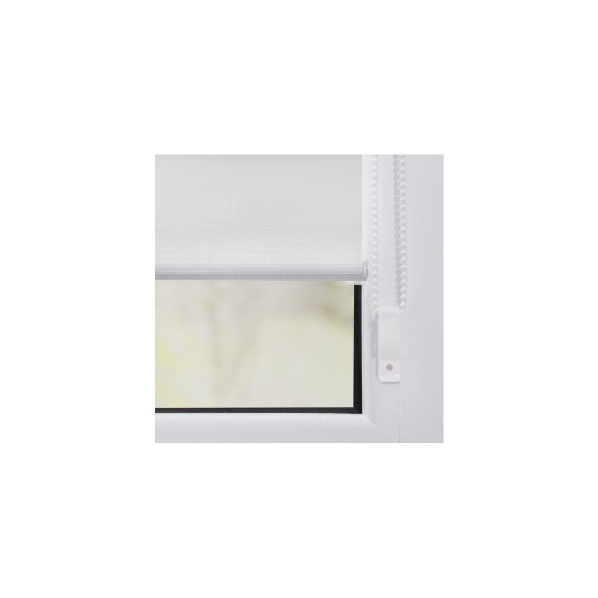 Duo-Rollo Klemmfix ohne Bohren 95 x 150 cm weiß Lichtblick