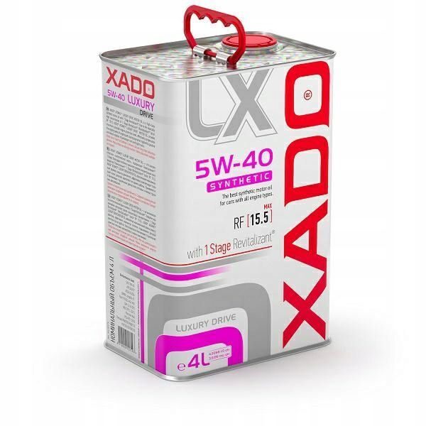 Xado Atomic Oil Luxury Drive 5w40 4 l – Artikelnr. HT-17117