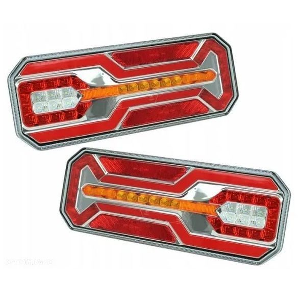 Trailer Tail Light Lamp Bus Truck Agriculture Umbau 12/24V LED