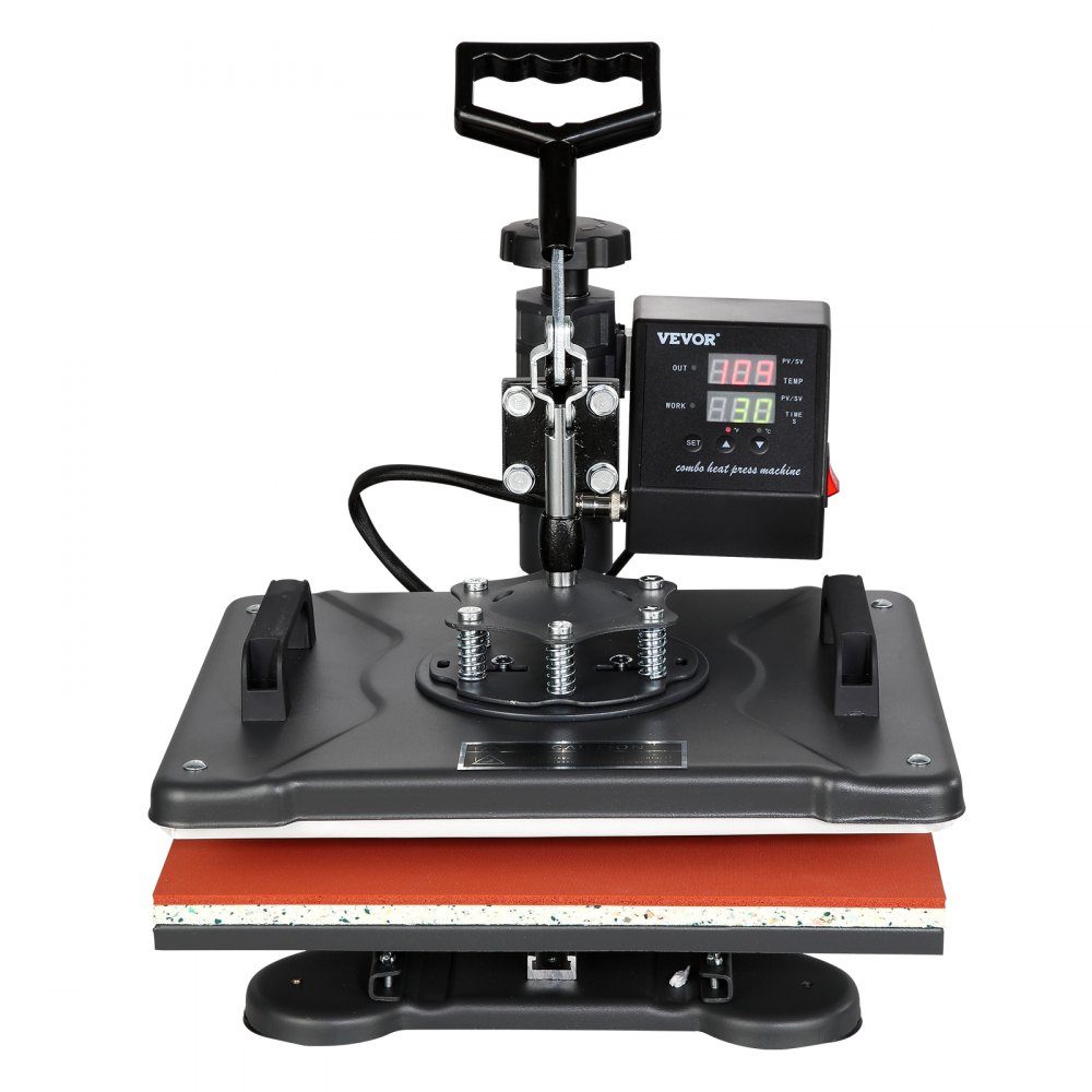 Heat Press 8 in 1 Heat Press Machine 38x30cm T-Shirt Press Machine Heat Press Machine DIY Heat Press with Digital LED Temperature