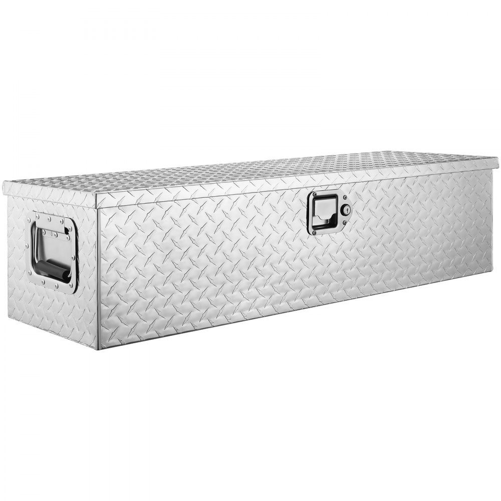 990 x 330 x 254 mm Skrzynka narzędziowa do skrzyni ładunkowej, zamykana Skrzynka narzędziowa o pojemności 83 l do ciężarówki Skrzynka narzędziowa do przechowywania Skrzynka narzędziowa, nośność 39 kg Organizator skrzynki narzędziowej do samochodu kempingo